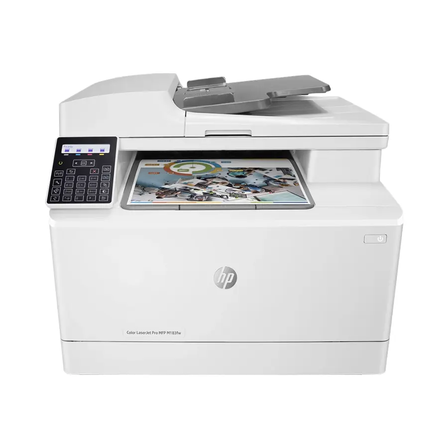 HP Drucker Color LaserJet Pro MFP M183fw Farblaser-Multifunktionsdrucker