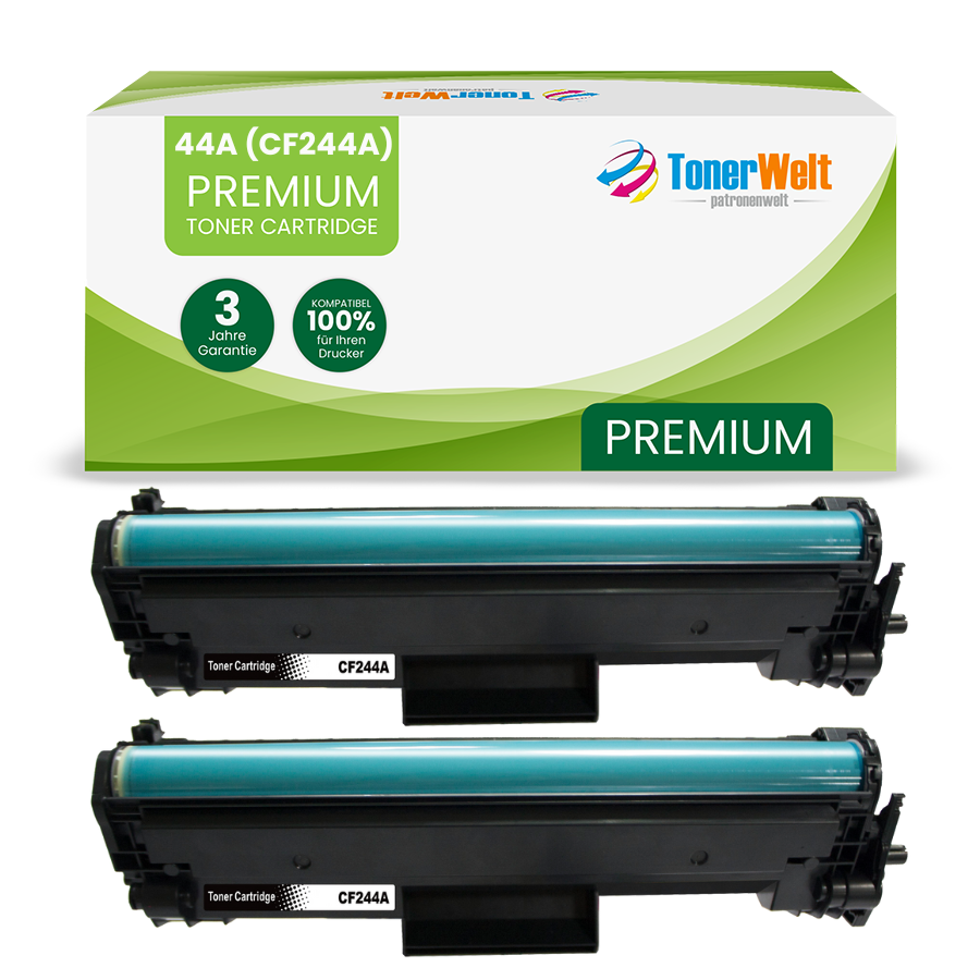 Alternativ zu HP CF244A / 44A Toner Black Spar-Set (2 Stk.)