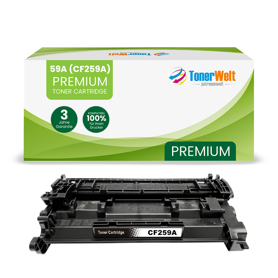 Alternativ zu HP 59A (CF259A) Toner Schwarz (mit Chip)