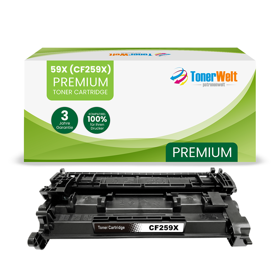 Alternativ zu HP 59X (CF259X) Toner Schwarz (mit Chip)