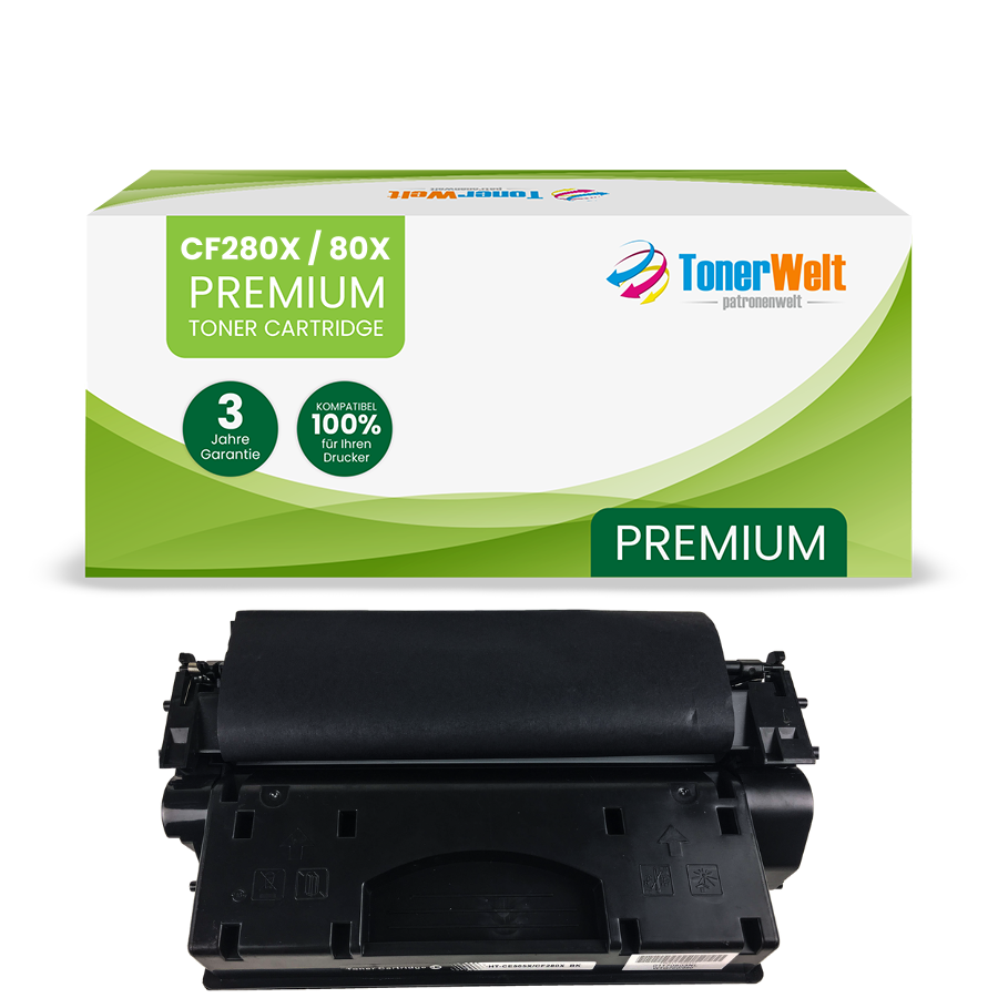 Alternativ zu HP CF280X / 80X Toner Black