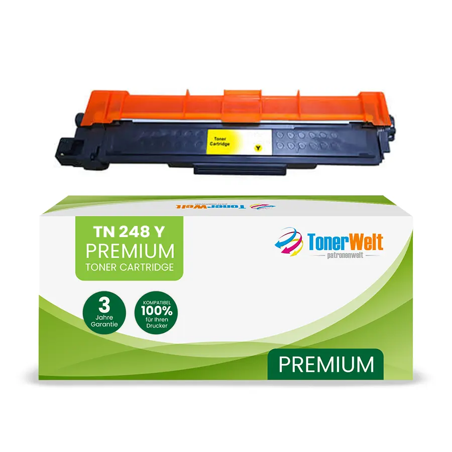 Kompatibel zu Brother TN-248 Y Toner Gelb