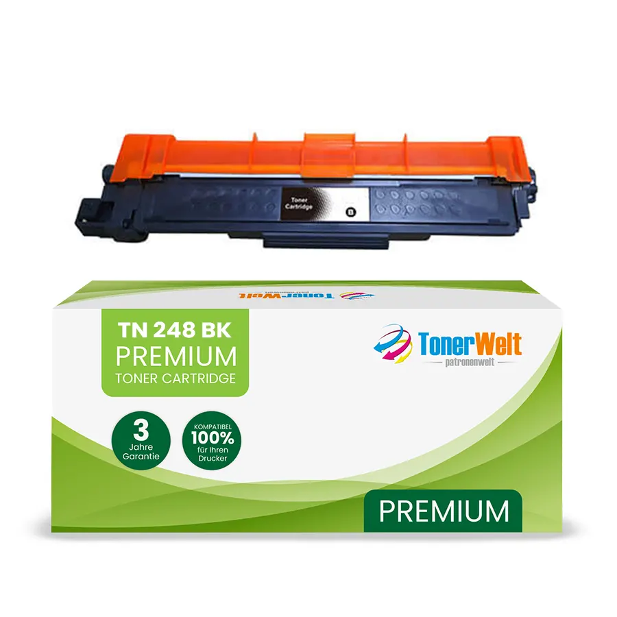 Kompatibel zu Brother TN-248 BK Toner Schwarz