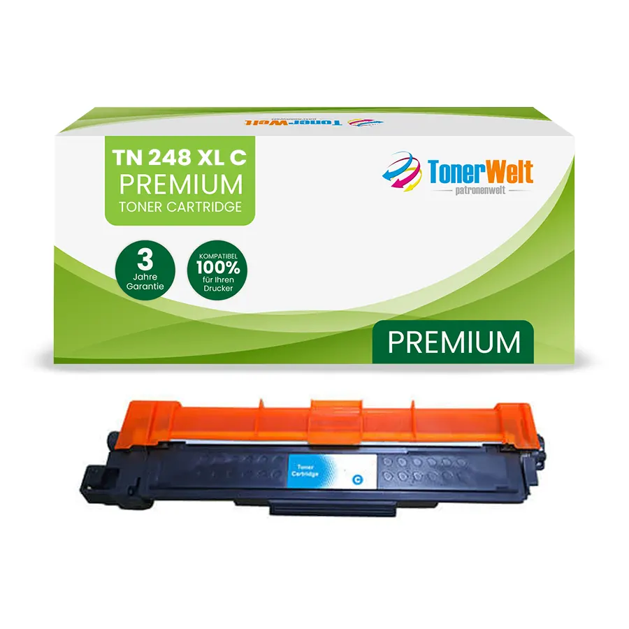 Kompatibel zu Brother TN-248XL C Toner Cyan