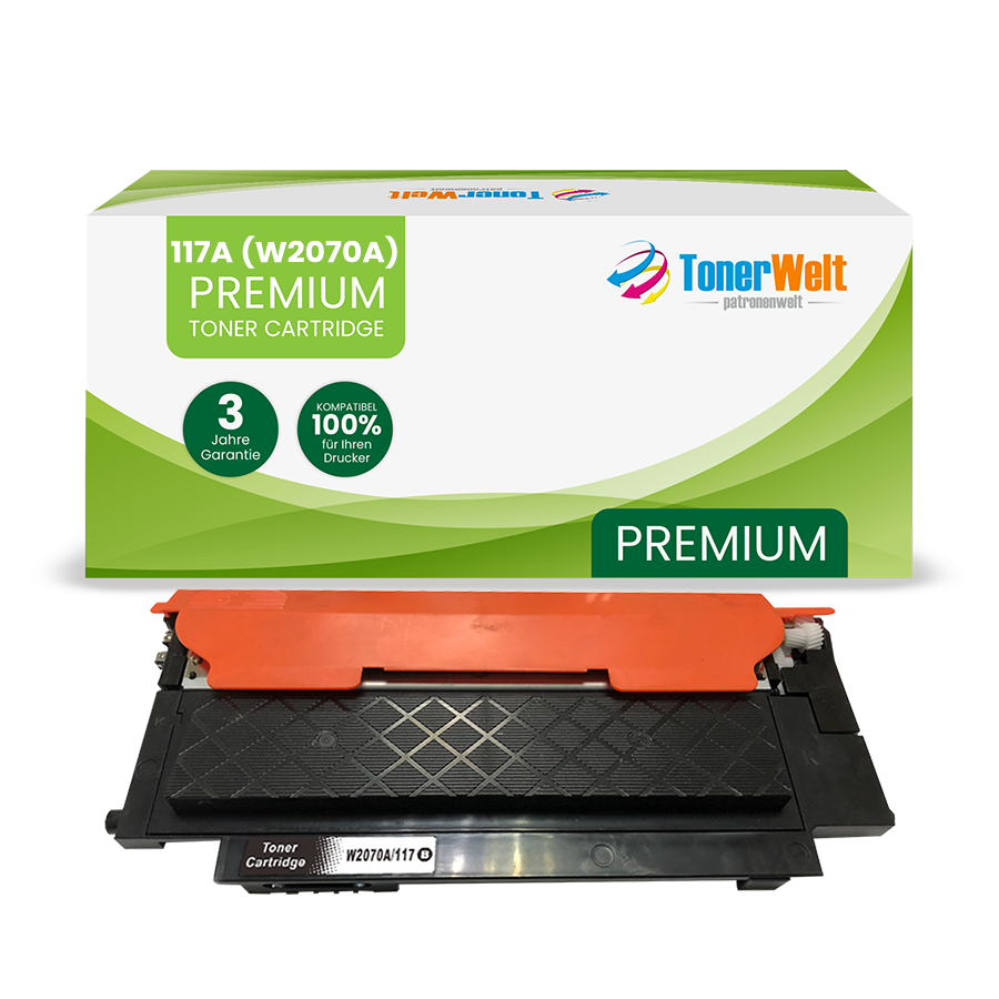 Alternativ zu HP 117A (W2070A) Toner Schwarz