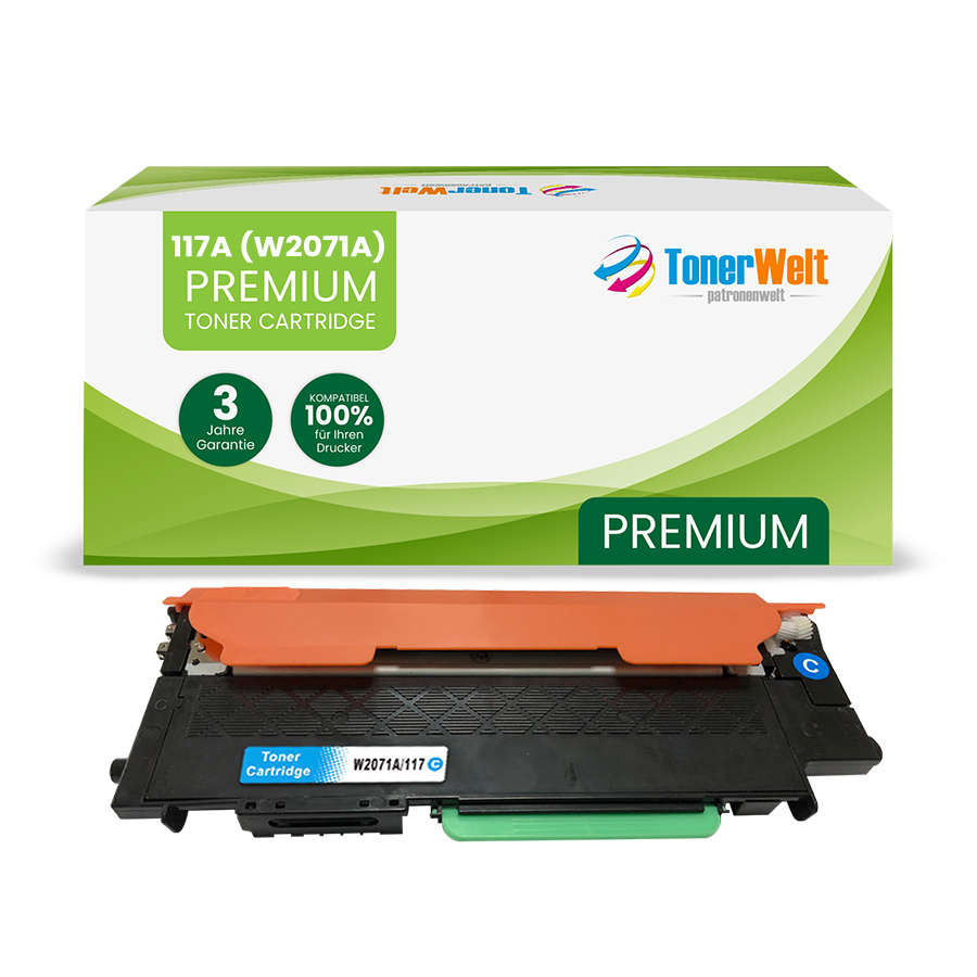 Alternativ zu HP 117A (W2071A) Toner Cyan