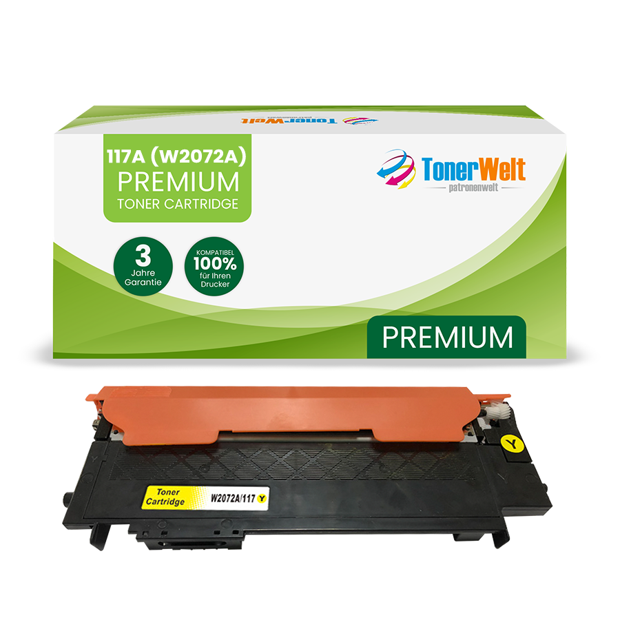 Alternativ zu HP 117A (W2072A) Toner Gelb