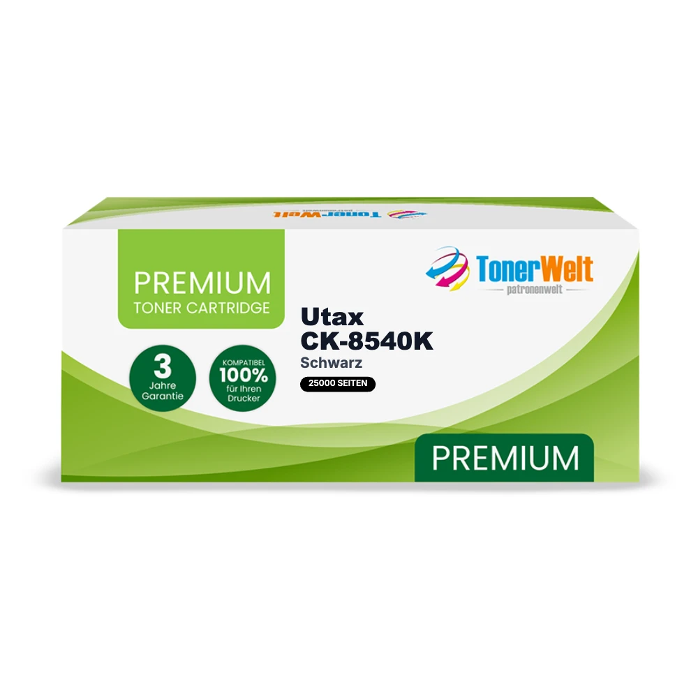 Kompatibel zu Utax CK-8540K / 1T0C2M0UT0 Toner Schwarz