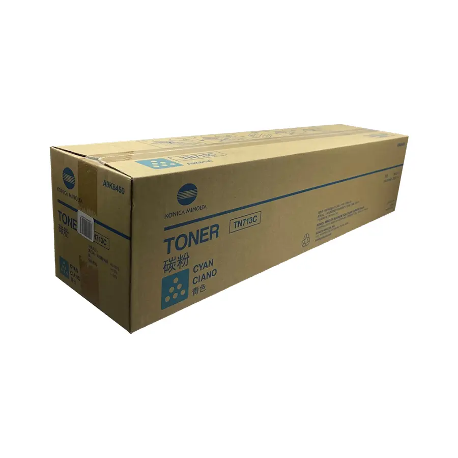 Original Konica Minolta TN-713C Toner Cyan (A9K8450)