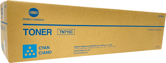 Original Konica Minolta TN-715C / ACP8450 Toner Cyan