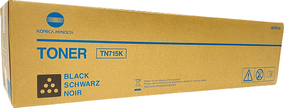 Original Konica Minolta TN-715K / ACP8150 Toner Schwarz
