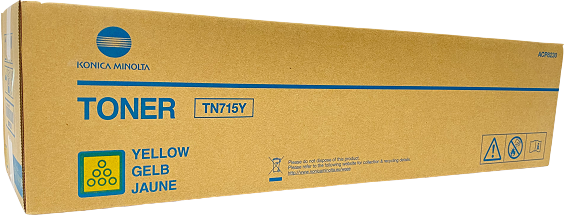 Original Konica Minolta TN-715Y / ACP8250 Toner Gelb