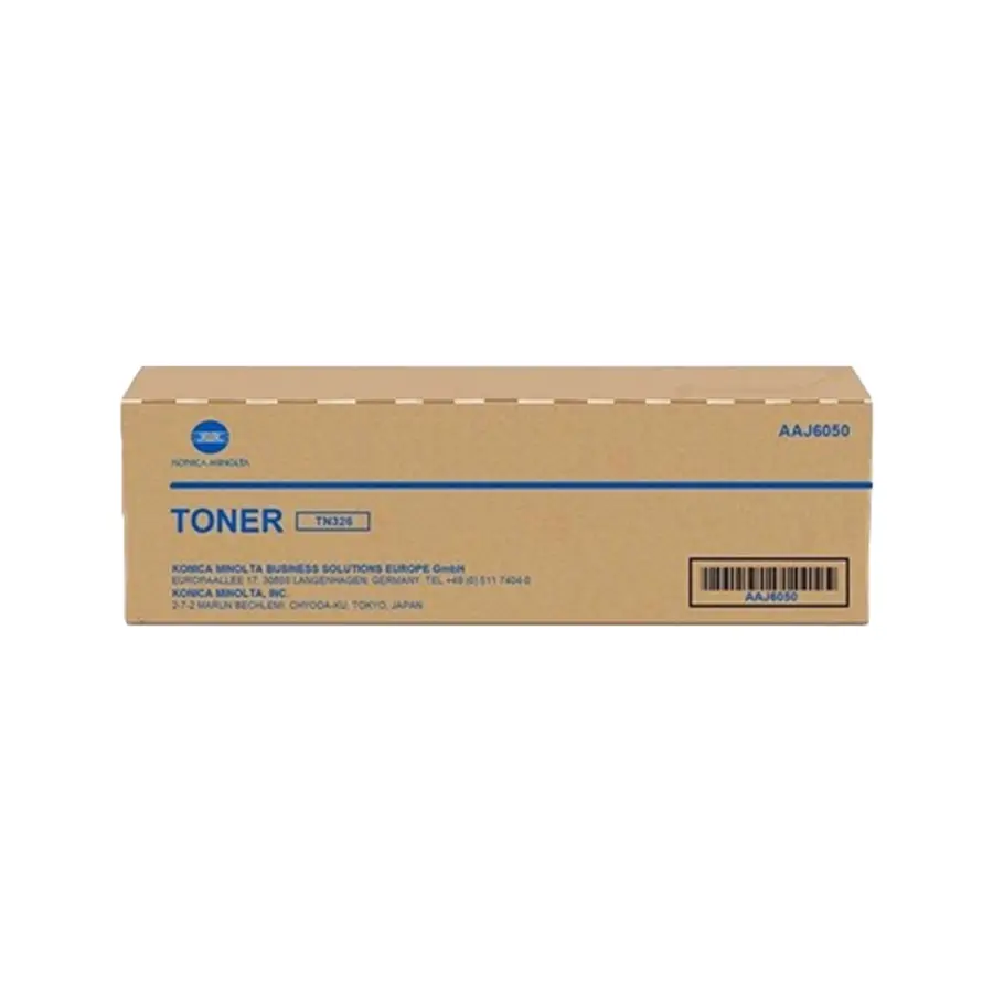 Original Konica Minolta TN326K Toner Schwarz (AAJ6050)