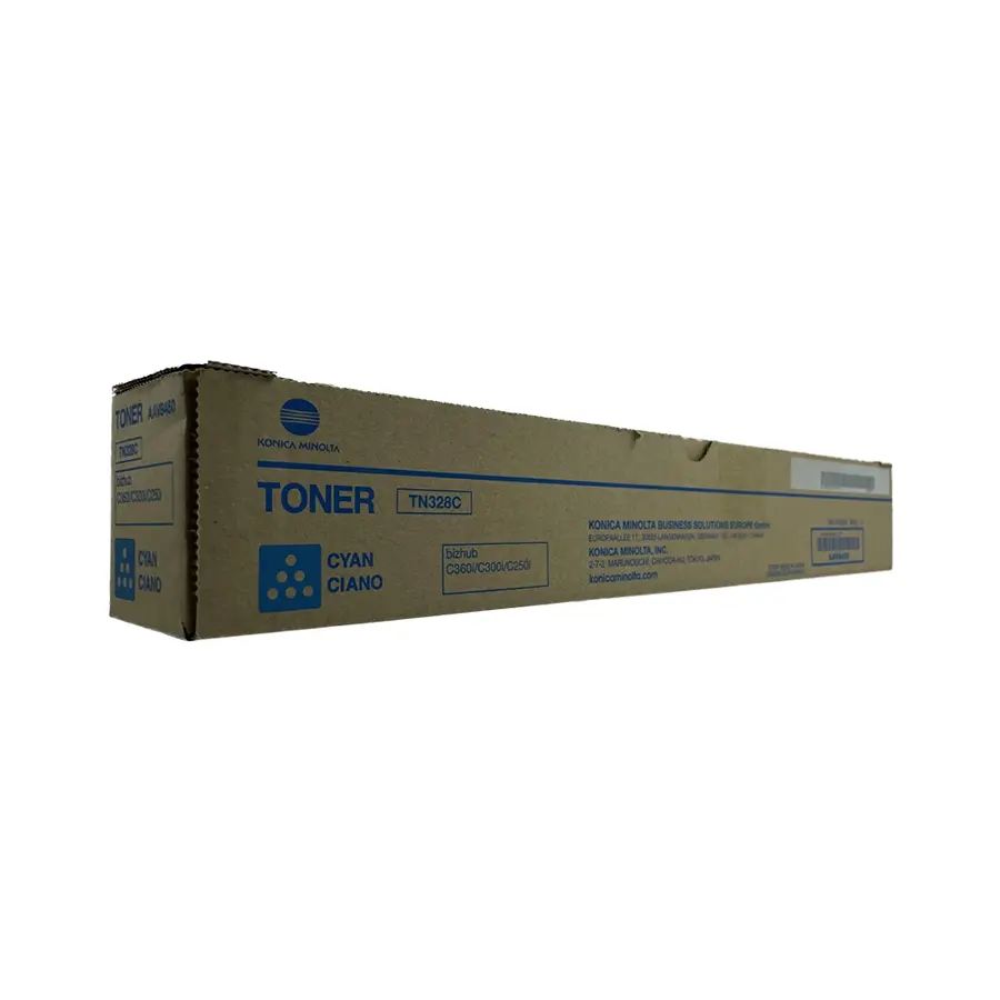 Original Konica Minolta TN328C Toner Cyan (AAV8450)