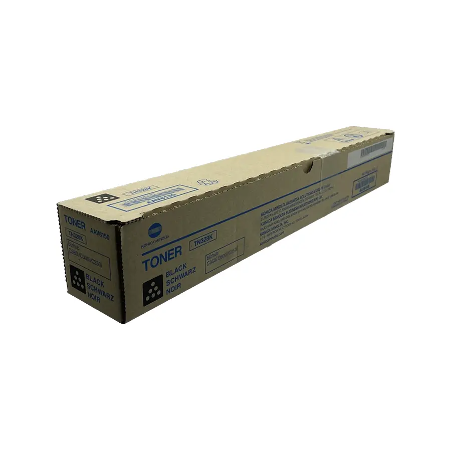 Original Konica Minolta TN328K Toner Schwarz (AAV8150)