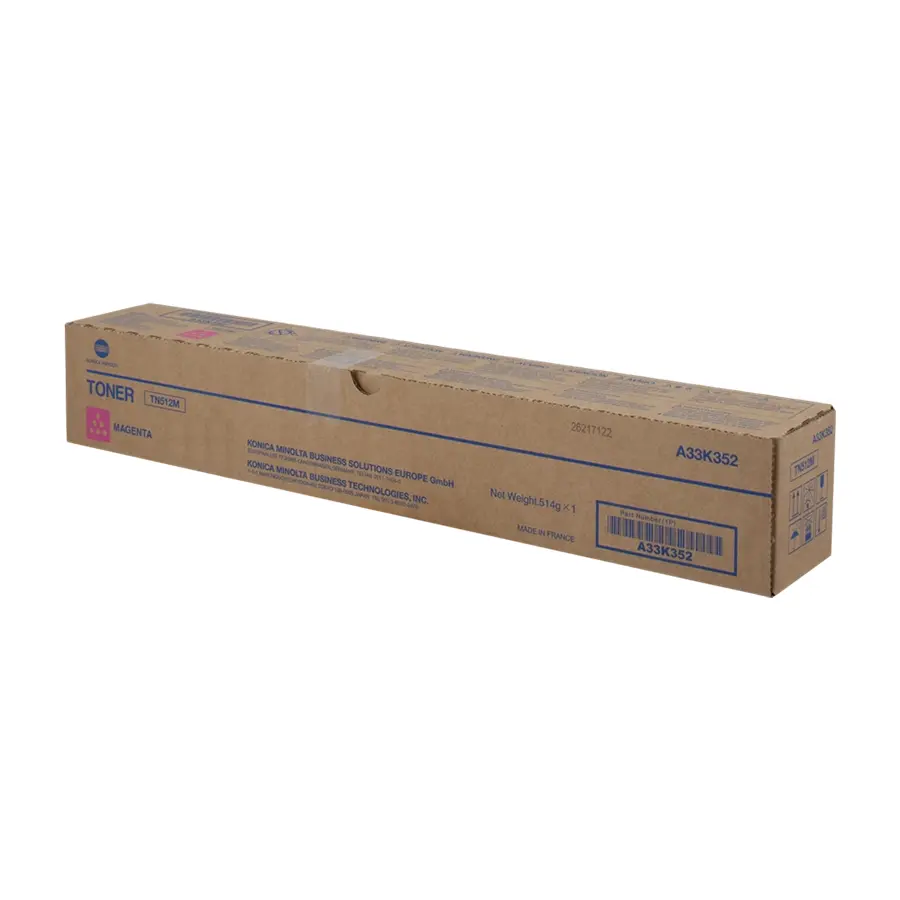 Original Konica Minolta TN512 Toner Magenta (A33K352)