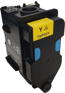 Original Konica Minolta TNP-80Y / AAJW252 Toner Gelb