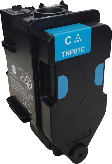 Original Konica Minolta TNP-81C / AAJW451 Toner Cyan