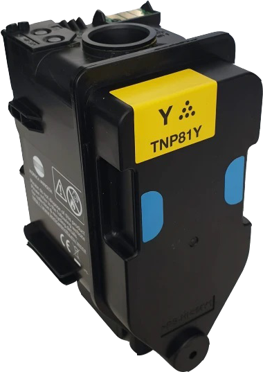 Original Konica Minolta TNP-81Y / AAJW251 Toner Gelb