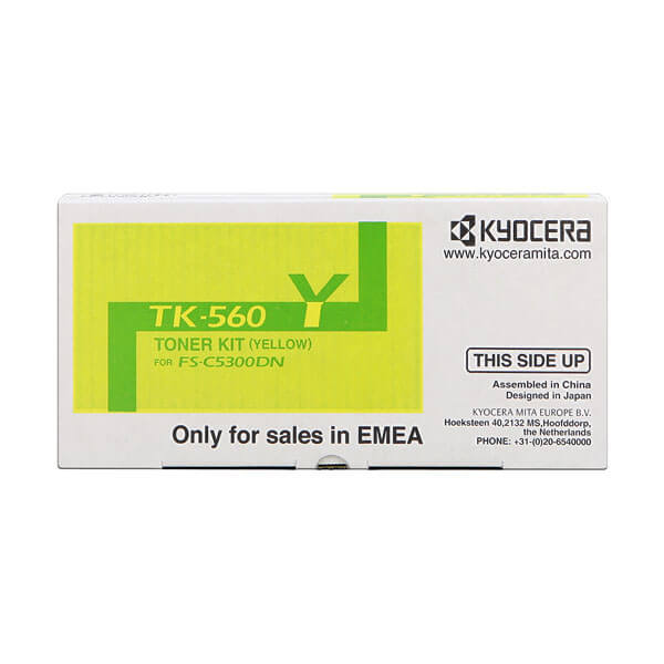 Original Kyocera TK-560Y (1T02HNAEU0) Toner Yellow