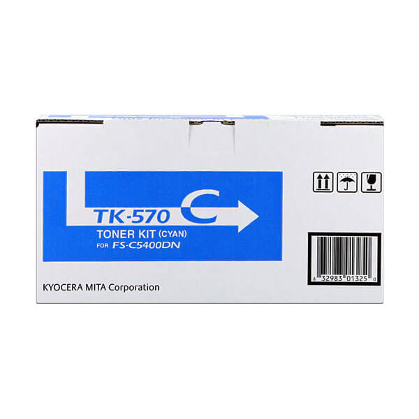 Original Kyocera TK-570C (1T02HGCEU0) Toner Cyan