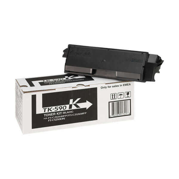 Original Kyocera TK-590K (1T02KV0NL0) Toner Black