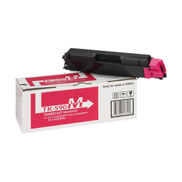 Original Kyocera TK-590M (1T02KVBNL0) Toner Magenta