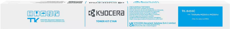Original Kyocera TK-8455C / 1T0C2MCNL0 Toner Cyan