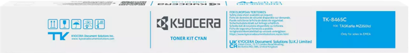 Original Kyocera TK-8465C / 1T0C2LCNL0 Toner Cyan