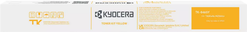 Original Kyocera TK-8465Y / 1T0C2LANL0 Toner Gelb