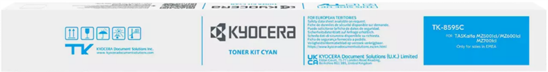 Original Kyocera TK-8595C / 1T0C2GCNL0 Toner Cyan