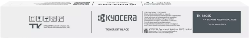 Original Kyocera TK-8605K / 1T0C2M0NL1 Toner Schwarz