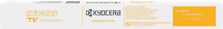 Original Kyocera TK-8615Y / 1T0C2LANL1 Toner Gelb