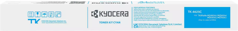 Original Kyocera TK-8625C / 1T0C2KCNL1 Toner Cyan