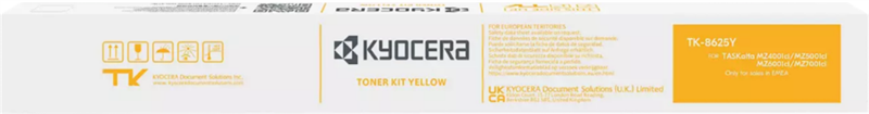 Original Kyocera TK-8625Y / 1T0C2KANL1 Toner Gelb