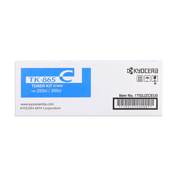 Original Kyocera TK-865C (1T02JZCEU0) Toner Cyan