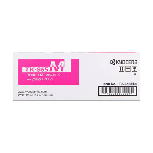 Original Kyocera TK-865M (1T02JZBEU0) Toner Magenta