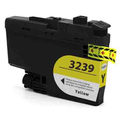 Kompatibel zu Brother LC-3239XLY (LC3239XLY) Druckerpatrone Yellow