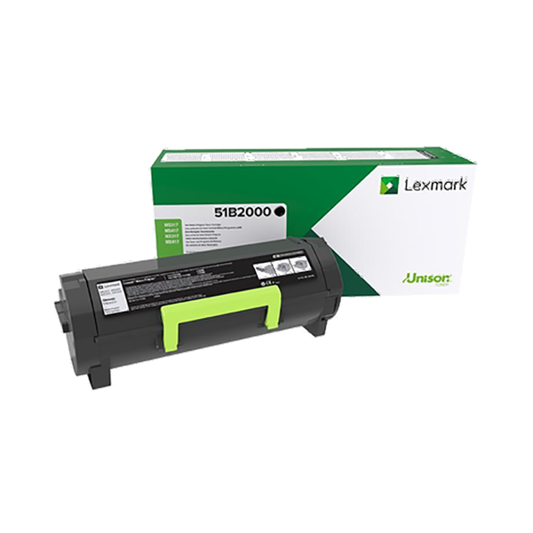 Original Lexmark 51B2000 Toner Schwarz