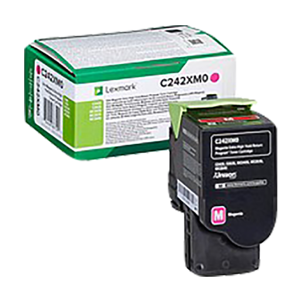 Original Lexmark C242XM0 Toner Magenta