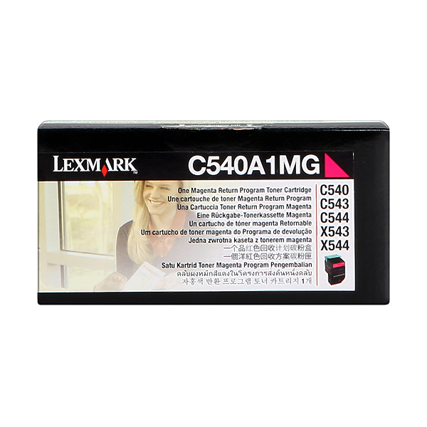 Original Lexmark C540A1MG Toner Magenta
