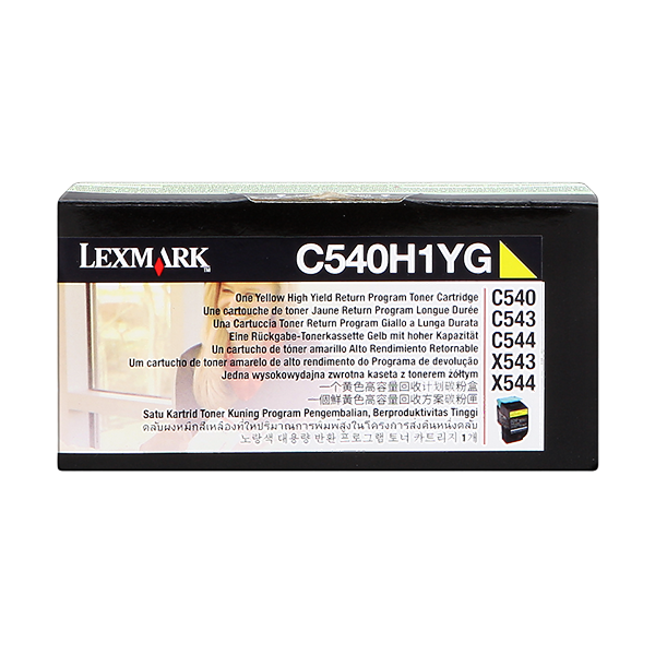 Original Lexmark C540H1YG Toner Yellow