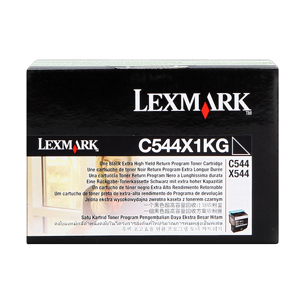 Original Lexmark C544X1KG Toner Schwarz