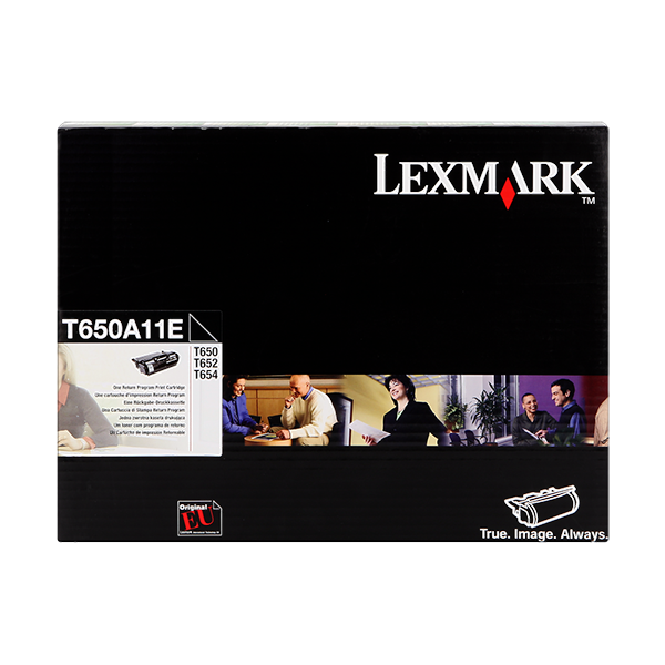 Original Lexmark T650A11E Toner Schwarz