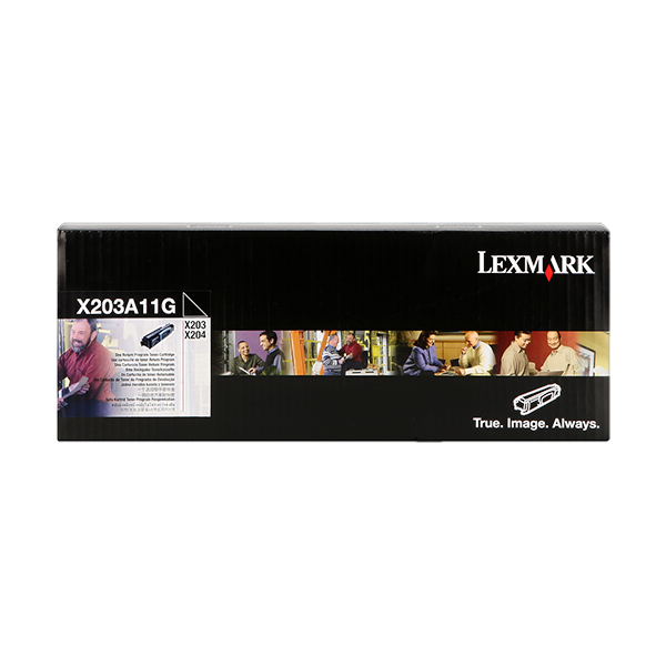 Original Lexmark X203A11G Toner Schwarz