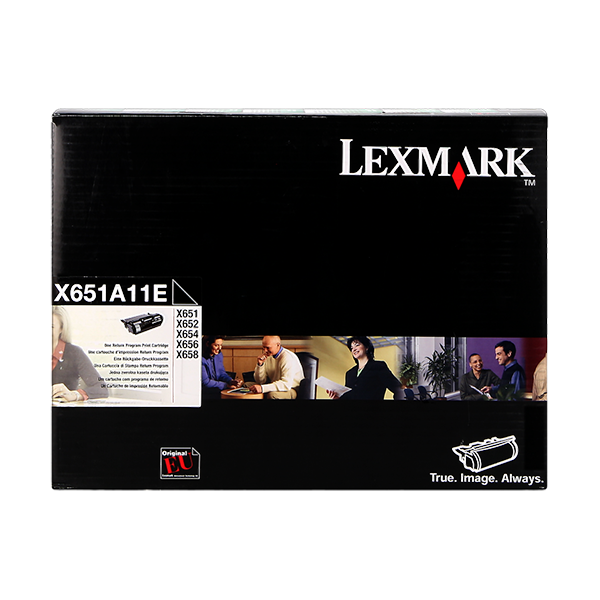 Original Lexmark X651A11E Toner Schwarz