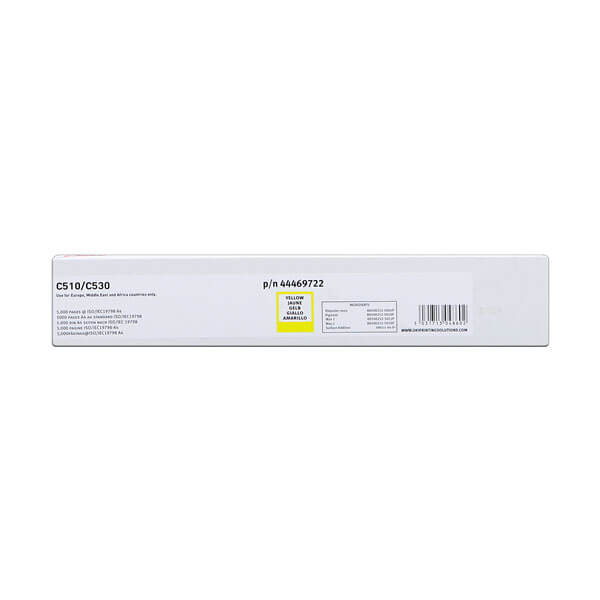 Original OKI (44469722) C510 Toner Yellow