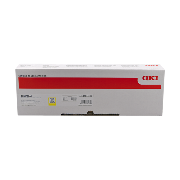 Original OKI 44844505 Toner Yellow