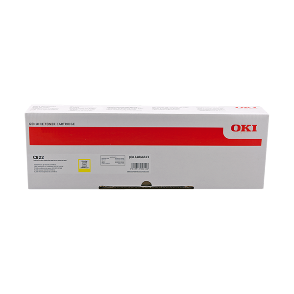 Original OKI 44844613 Toner Yellow