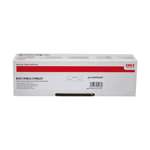 Original OKI-B401 (44992402) Toner Black